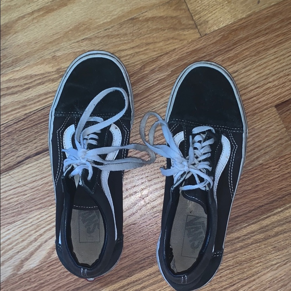 black old skool vans